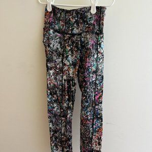 Lululemon splatter leggings size 2